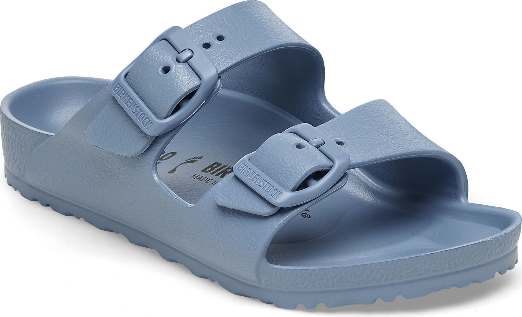 Baby blue hot sale rubber birkenstocks